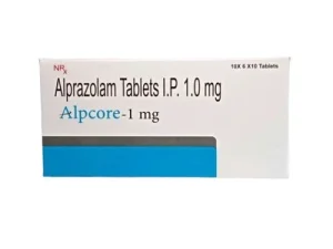 Alpcore Alprazolam 1mg Tablets