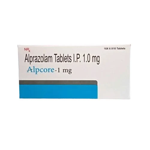 Alpcore Alprazolam 1mg Tablets Next Day Delivery Online
