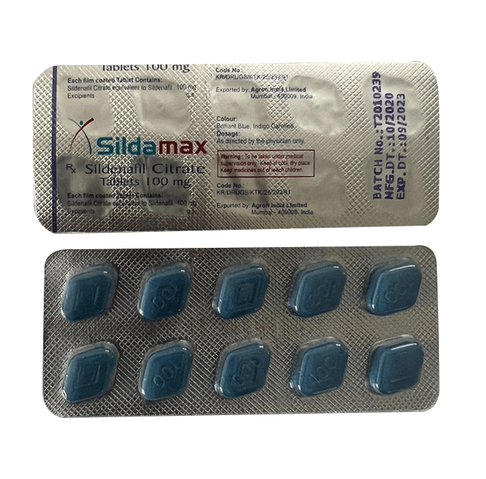 Buy Sildamax 100mg Tablets online for Enhanced Performance