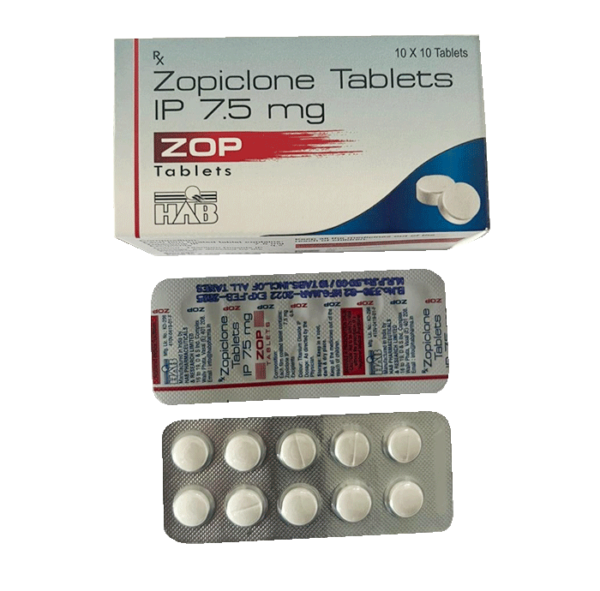 Get Zopiclone Tablets White 7.5mg With Next Day Delivery in UK