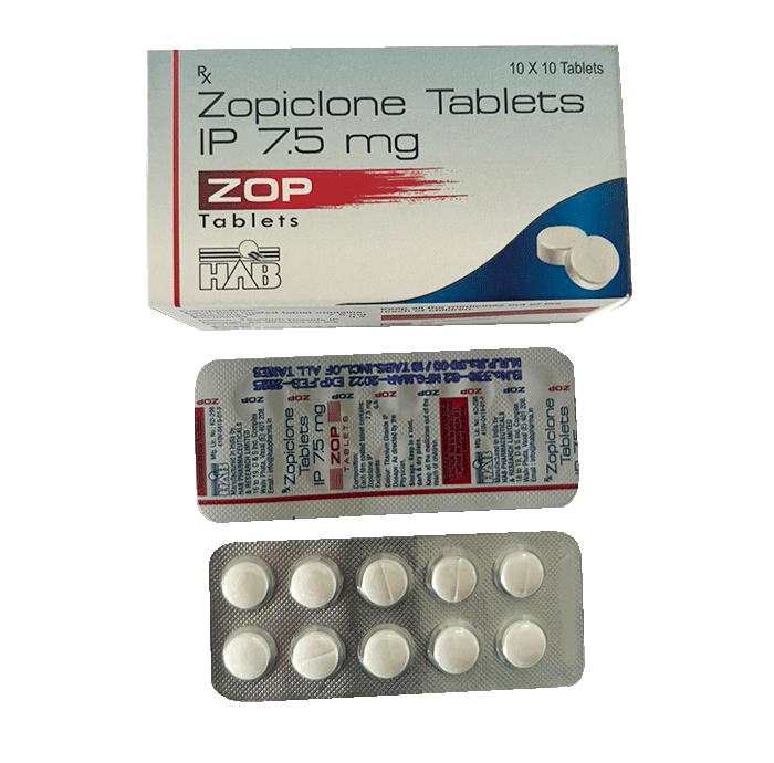 Get Zopiclone Tablets White 7.5mg With Next Day Delivery in UK