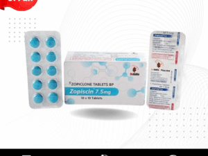 Zopiclone Zopiscin 7.5mg Blue