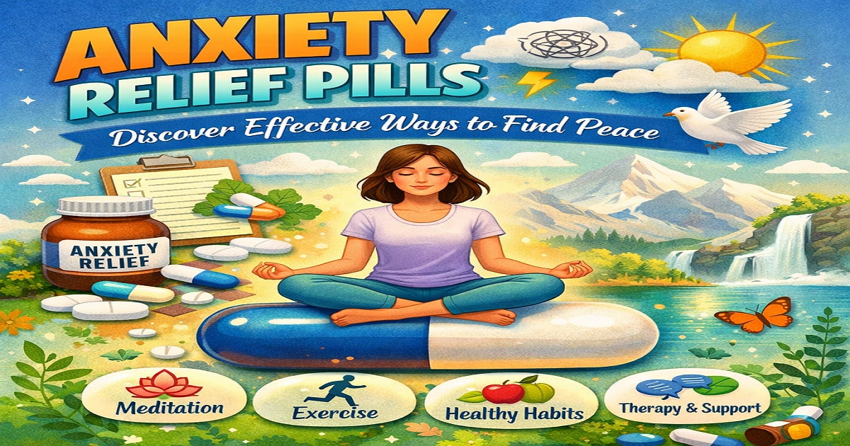 Read more about the article Anxiety Relief Pills: Discover Effective Ways to Find Peace